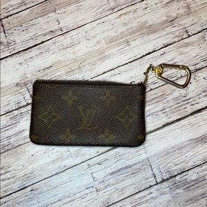BROKEN ZIPPER -Authentic Louis Vuitton- KEY Pouch